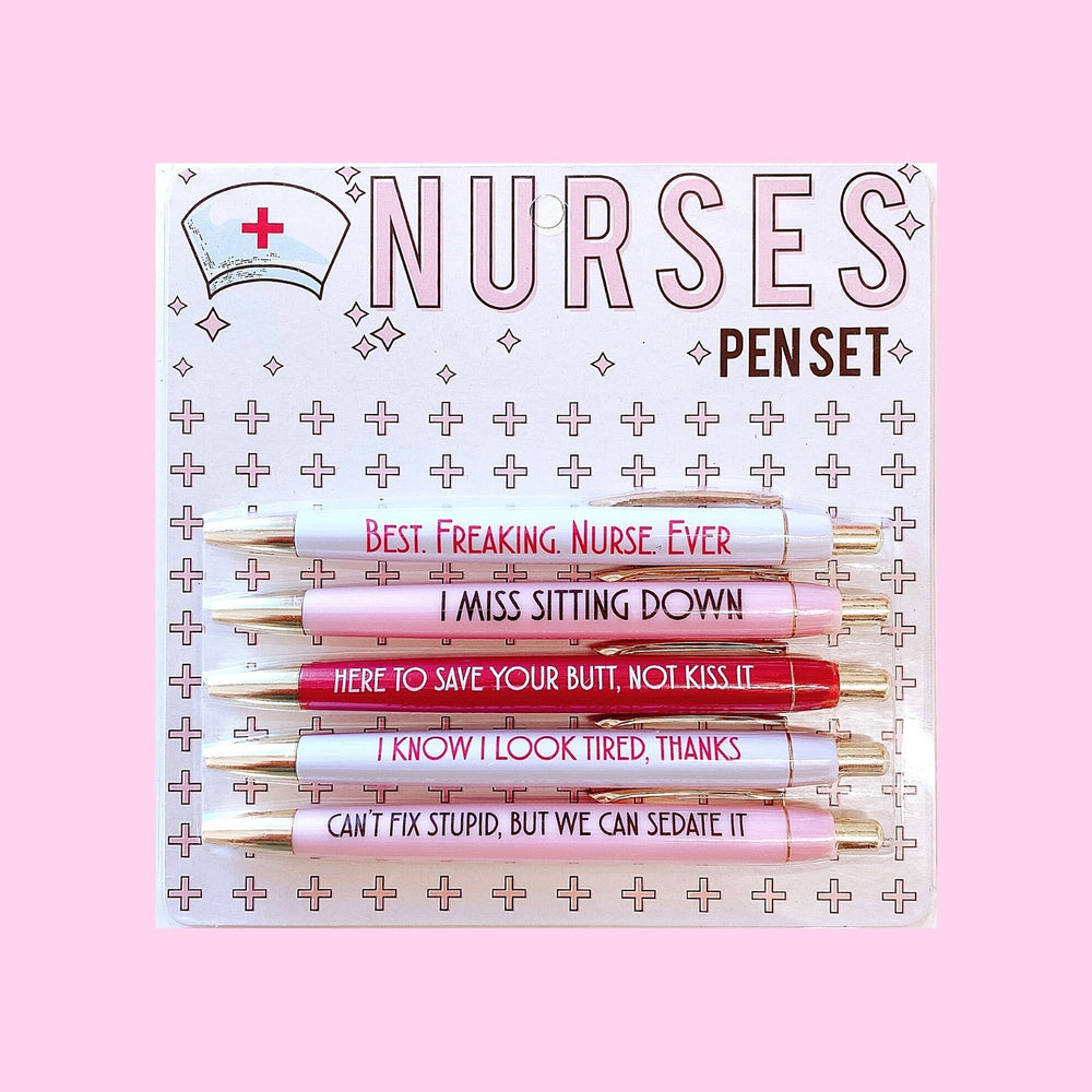Kulspetspennor - Nurses Pen Set - Helpfully