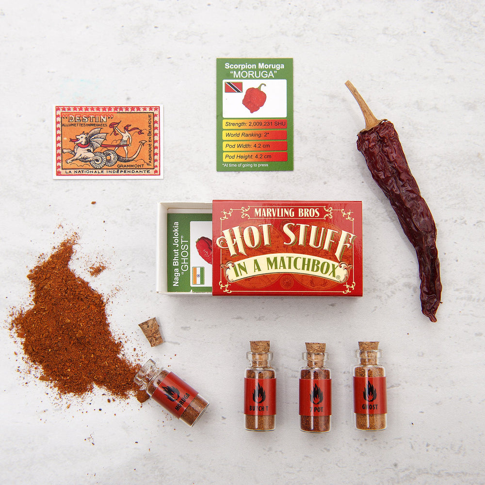 Pyttepresent - Hot Stuff Superhot Chilli Powders - Helpfully